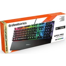 SteelSeries Apex Pro UK - Ayarlanabilir Omni Switch Mekanik Oyuncu Klavyesi