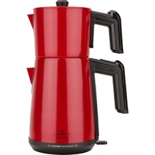 Karaca Keyfi Çay Makinesi-Kettle Redgold Buhar Switch Teknoloji