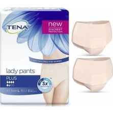 Tena Lady Plus Large Emici Külot Kadın Hasta Bezi 30 lu 1 Paket