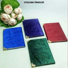 Direkt-Al Yapışkanlı Süet Kadife Kumaş Kahverengi 45x100 cm.