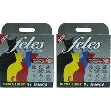 Feles Ultra Light Kedi Kumu 2 x 8 Lt