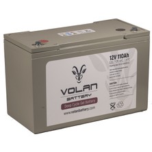 Volan Battery 12 Volt 110 Ah (Amper) Deepcycle Akü