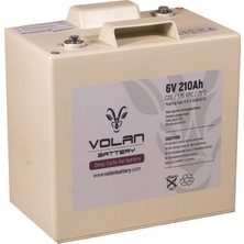 Volan Battery 6 Volt 210 Ah (Amper) Jel Akü