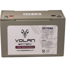 Volan Battery 12 Volt 110 Ah (Amper) Jel Akü