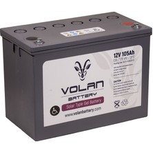 Volan Battery 12 Volt 105 Ah (Amper) Jel Akü