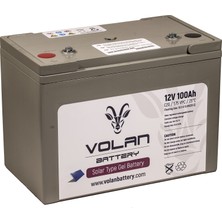 Volan Battery 12 Volt 100 Ah (Amper) Jel Akü