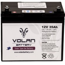 Volan Battery 12 Volt 35 Ah (Amper) Jel Akü