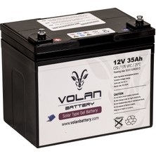 Volan Battery 12 Volt 35 Ah (Amper) Jel Akü