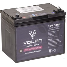 Volan Battery 12 Volt 33 Ah (Amper) Kuru Akü