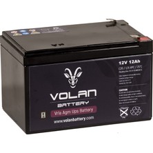 Volan Battery 12 Volt 12 Ah (Amper) Kuru Akü