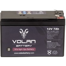 Volan Battery 12 Volt 7 Ah (Amper) Kuru Akü