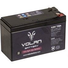 Volan Battery 12 Volt 7 Ah (Amper) Kuru Akü