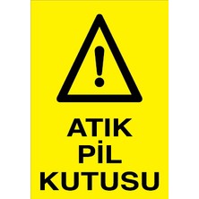 Canis Etiket Atık Pil Kutusu Dekota