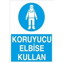 Canis Etiket Koruyucu Elbise Kullan Alüminyum