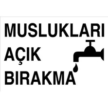 Canis Etiket Muslukları Açık Bırakma Dekota