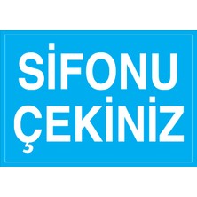 Canis Etiket Sifonu Çekiniz Alüminyum