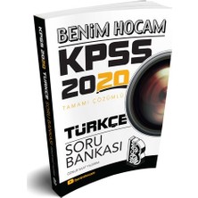Benim Hocam Yayınları  2020 KPSS Türkçe Tamamı Çözümlü Soru Bankası
