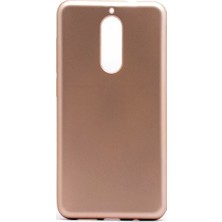 Tekno Grup Casper Via G1 Plus Mat Premium Silikon Kılıf - Gold + Cam Ekran Koruyucu