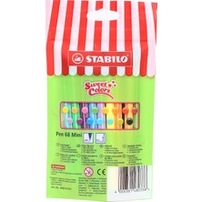 Stabilo Pen 68 Mini Sweet Colors 15'li Paket - 1 mm Uç