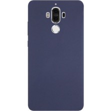 Tekno Grup Huawei Mate 9 Mat Premium Silikon Kılıf - Lacivert