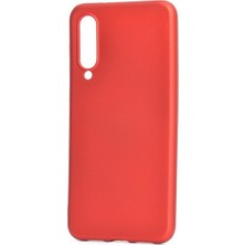 Tekno Grup Huawei P30 Kılıf Mat Premium Silikon Kılıf - Kırmızı + Tam Kaplayan 6D Nano Ekran Koruyucu