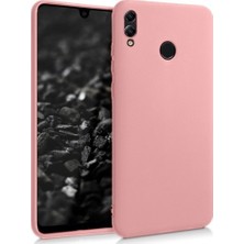 Tekno Grup Huawei Y7 2019 Kılıf Mat Premium Silikon Kılıf - Rose