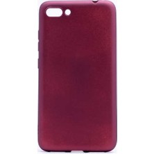 Tekno Grup Lenovo K5 Plus Mat Premium Silikon Kılıf - Bordo