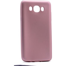 Tekno Grup Samsung Galaxy J5 2016 Mat Premium Silikon Kılıf - Rose