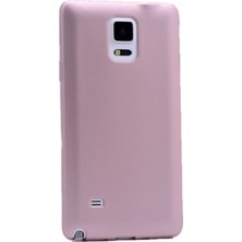 Tekno Grup Samsung Galaxy Note 3 Mat Premium Silikon Kılıf - Rose + Cam Ekran Koruyucu