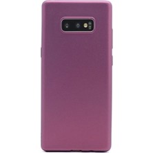 Tekno Grup Samsung Galaxy S10E Mat Premium Silikon Kılıf - Bordo