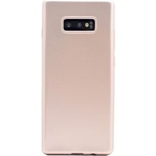 Tekno Grup Samsung Galaxy S10E Mat Premium Silikon Kılıf - Gold + 360 Full Body Ekran Koruma (Ön-Arka)