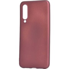 Tekno Grup Xioami Mi 9 Se Kılıf Mat Premium Silikon Kılıf - Bordo