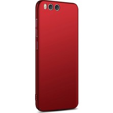 Tekno Grup Xioami Mi Note 3 Mat Premium Silikon Kılıf - Kırmızı