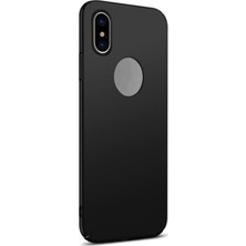 Tekno Grup Xioami Redmi Note 5 Pro Mat Premium Silikon Kılıf - Siyah + Cam Ekran Koruyucu