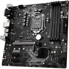 MSI B365M PRO-VDH SOKET 1151 DDR4 2666 DVI VGA HDMI M.2 USB3.1 COM+LPT mATX WIN7 WIN10 Anakart