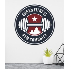 Areksan Reklam Urban Fitness Duvar Sticker