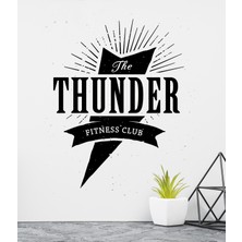 Areksan Reklam The Thunder Fitness Club Duvar Sticker