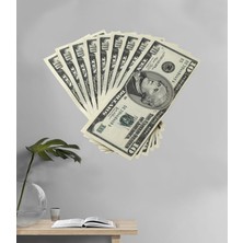 Areksan Reklam Dollars Duvar Sticker