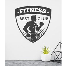 Areksan Reklam Fitness Best Club Duvar Sticker
