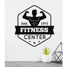 Areksan Reklam Fitness Center Body Building Duvar Sticker