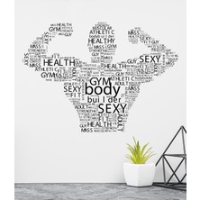 Areksan Reklam Gym Body Duvar Sticker