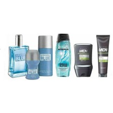 Avon Individual Blue Erkek Parfüm ve Bakım Seti