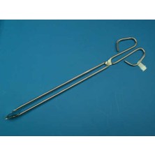Fackelmann 40960 Metal Maşa Düz Krom 29 cm
