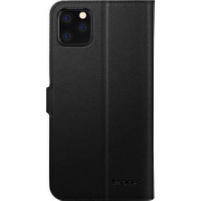 Spigen Apple iPhone 11 Pro Max Kılıf La Manon Wallet S Saffiano Black - 075CS27149