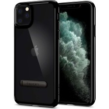 Spigen iPhone 11 Pro Max Kılıf Ultra Hybrid S Jet Black