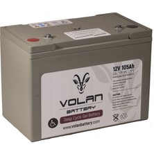 Volan Battery 12 Volt 105 Ah (Amper) Engelli Aracı Aküsü (Ücretsiz Kargo)