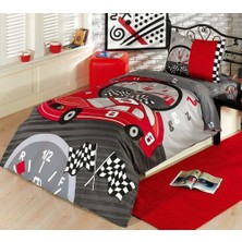 Kristal Ranforce Tek Kişilik Nevresim Takımı Yarışçı