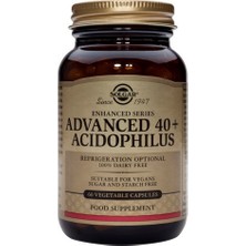 Solgar Advanced 40+ Acidophilus 60 Kapsül SLG000278