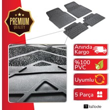 Oto Paspas 3D 5 Parça Tüm Araçlara Uyumlu Universal %100 Pvc