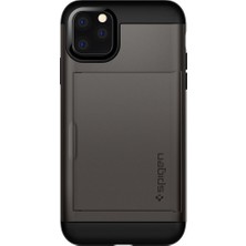 Spigen Apple iPhone 11 Pro Max Kılıf Slim Armor CS Gunmetal - 075CS27140